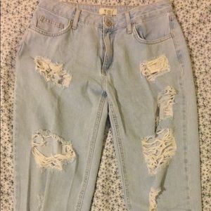 Ripped Mom Jeans